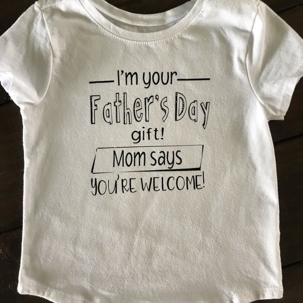 Father’s Day Kids Shirt - 3T